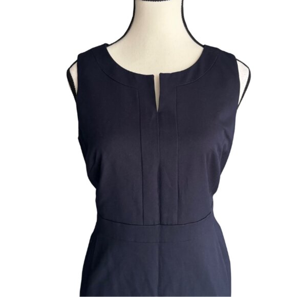 ANNE KLEIN BEAUTIFUL DARK BLUE DRESS, SZ. 10P - Picture 2 of 5